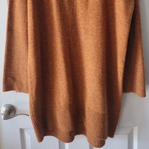 A New Day Rust Sweater Dress - Med